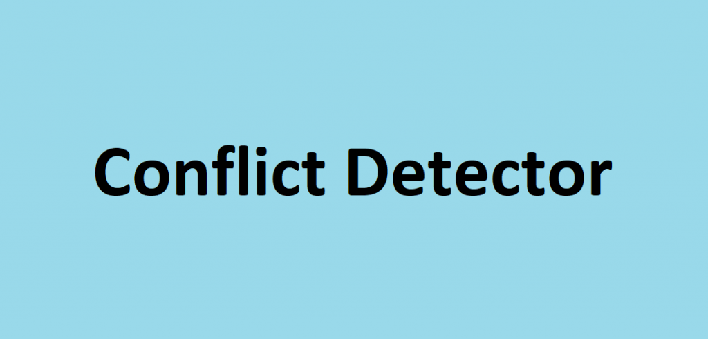 Conflict Detector