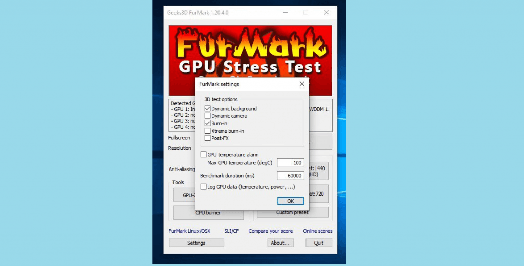 FurMark GPU Stress Test