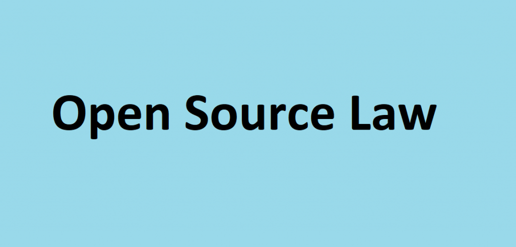 Open Source Law 