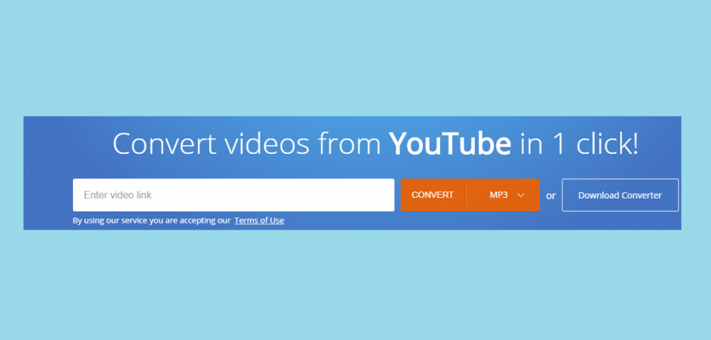 Convert videos from YouTube