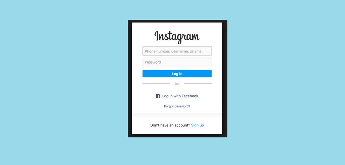 How to Sign Up for Instagram With Facebook 1