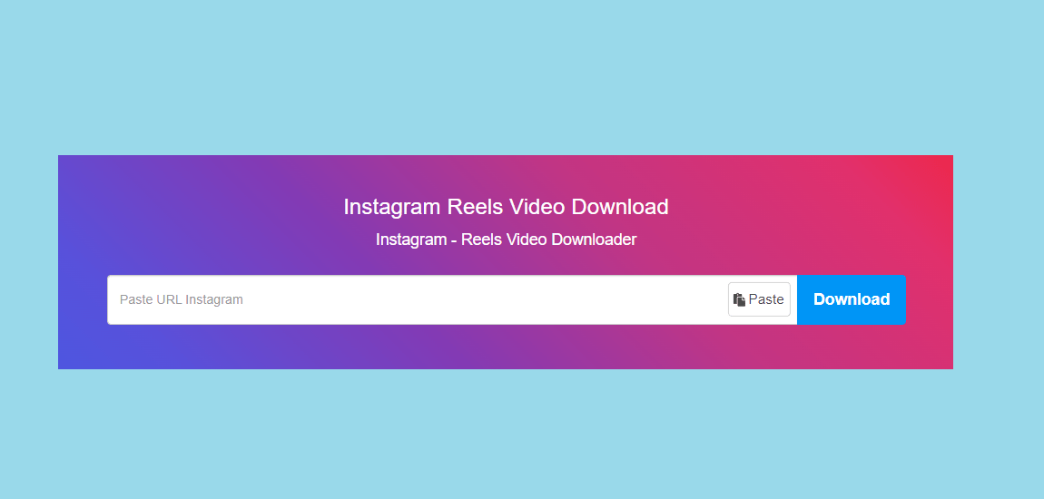 How to Download Instagram Reels Videos Using Instagram Downloader 1