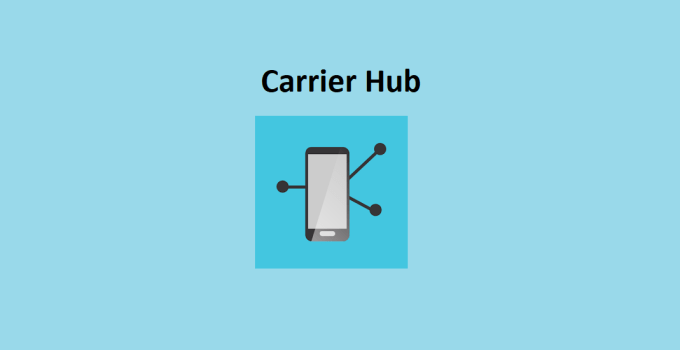 What is Carrier Hub App on My Phone 8